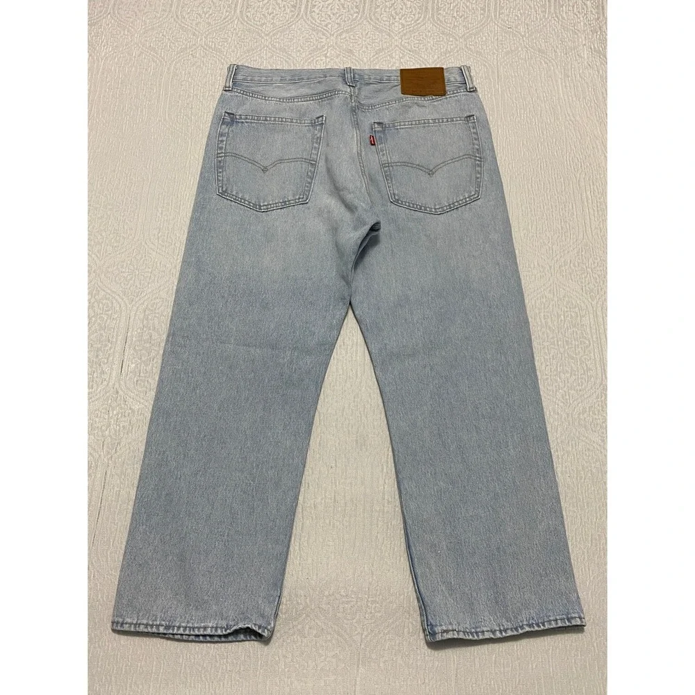 Levi's 551 Z Premium Light Wash‎ Denim Jeans 36×26 Menswear Cotton Hemp Big E